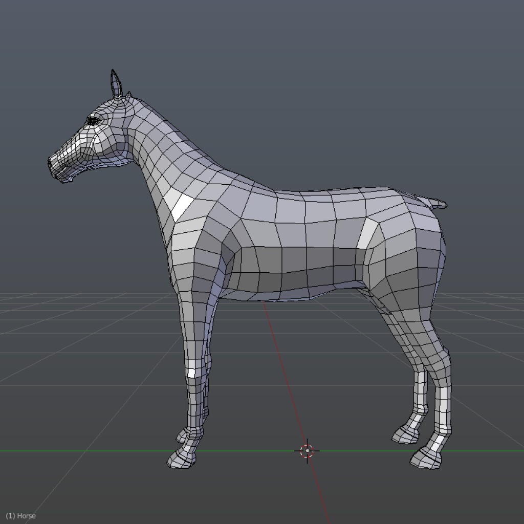 Horse Basemesh preview image 1